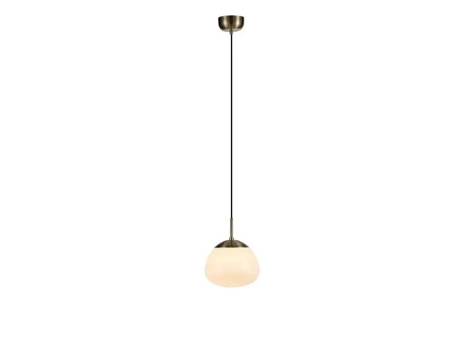 [90258073 1440016] Markslöjd Pendelleuchte Rise, Ø 25 cm, E27, Antique/Weiss