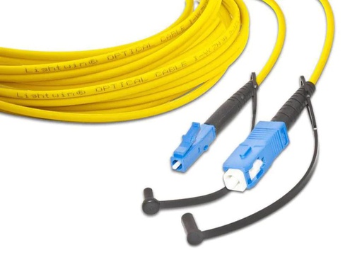 [90044937 324039] Lightwin LWL-Patchkabel LC-SC, Singlemode, Simplex, 2m
