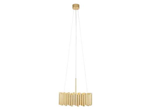 [90258124 1439974] Markslöjd Pendelleuchte Level, Ø 52.5 cm, 3 x E27, Gold