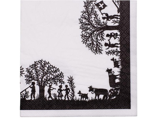 [90258131 1433197] Kadastar Papierservietten «Bergchilbi» 33 cm x 33 cm, 20 Stück