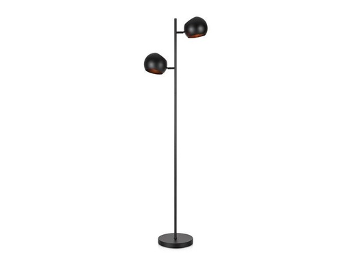 [90258154 1439971] Markslöjd Stehleuchte Edgar, 2 x E14, max. 40W, Schwarz