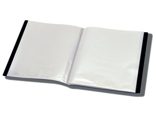 [90258251 1400881] Büroline Sichtbuch A4, 20 Taschen Schwarz