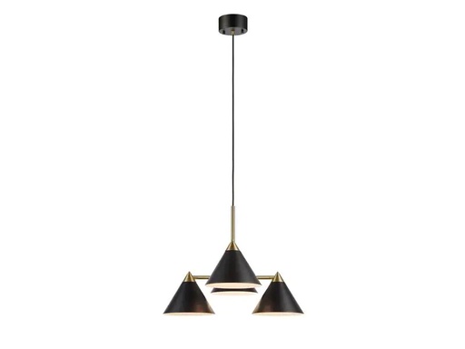[90258273 1439979] Markslöjd Pendelleuchte Klint, 4 x E14, max. 40W, Schwarz/Antique