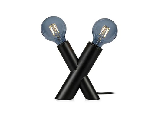 [90258299 1439975] Markslöjd Tischleuchte Simul, E27+E14, max. 40W, Schwarz