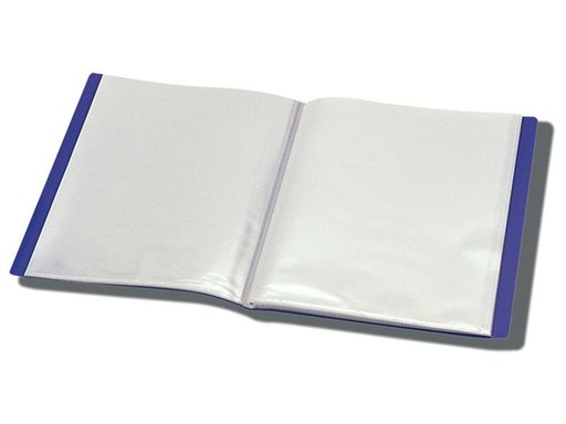 [90258311 1400880] Büroline Sichtbuch A4, 20 Taschen Blau