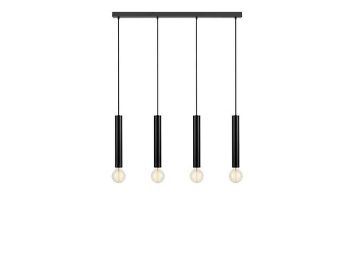 [90258319 1440001] Markslöjd Pendelleuchte Sencillo, 4 x E27, max. 40W, Schwarz
