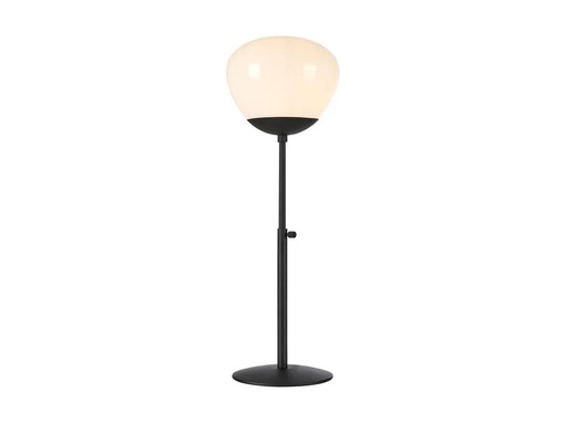[90258354 1440012] Markslöjd Tischleuchte Rise, E27, max. 40W, Schwarz/Weiss