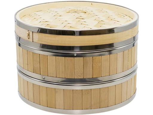 [90258359 1433237] Kadastar Dampfgarbehälter Panda Ø 25 x 16 cm