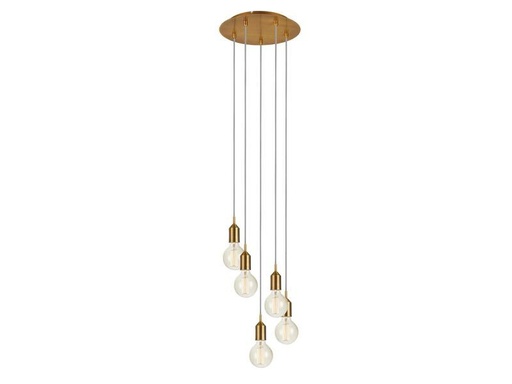 [90258362 1439984] Markslöjd Pendelleuchte Bronx, 5 x E27, max. 60W, Bronze