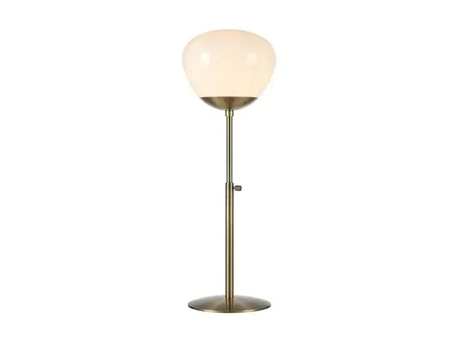 [90258375 1440011] Markslöjd Tischleuchte Rise, E27, max. 40W, Antique/Weiss