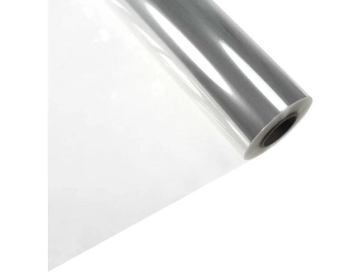 [90258413 1413438] Büromaterial Geschenkpapier Folie Transparent, 70 cm x 5 m