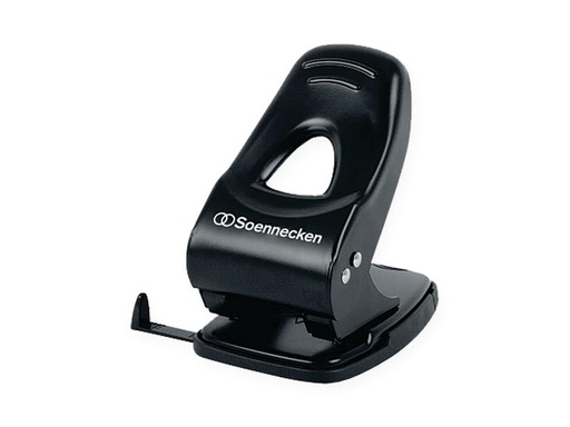 [90258447 1398753] Soennecken Locher 60 Seiten, Schwarz