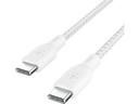 Belkin USB-Kabel Boost Charge 100 W USB C - USB C 2 m Weiss