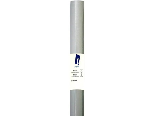 [90258608 1413445] Büromaterial Geschenkpapier Kraft 1 Stück, Gold/Weiss, 70 cm x 4 m