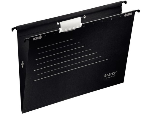 [90258720 1392413] Leitz Hängeregister Alpha Active Schwarz, 5 Stück