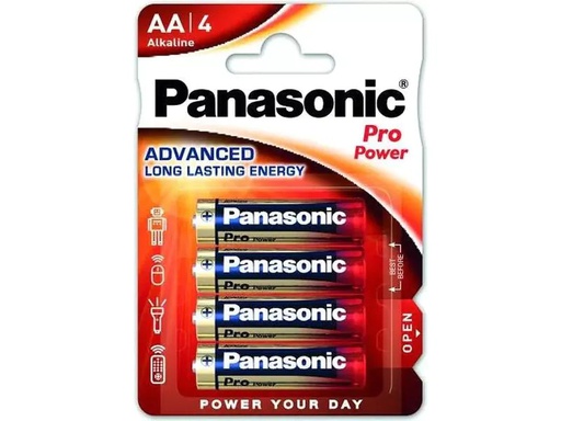 [90258756 1430701] Panasonic Batterie Pro Power AA-Alkali 4 Stück