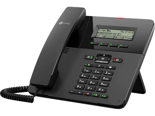 [90258910 1456459] UNIFY SIP Tischtelefon OpenScape CP210 Schwarz