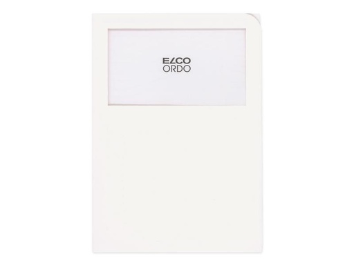 [90258932 1408105] ELCO Sichthülle Ordo Classico Weiss, ohne Vordruck, 100 Stück