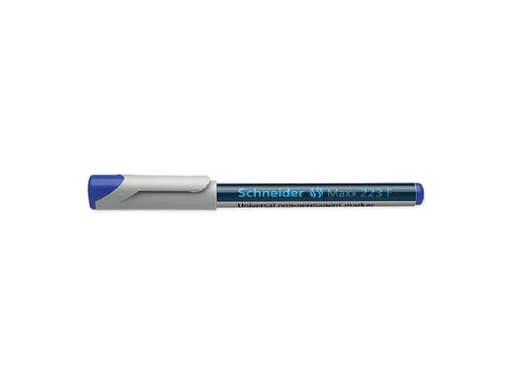 [90258945 1399757] Schneider Permanent-Marker OHP Maxx Wasserlöslich Blau, F