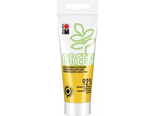 [90258955 1424813] Marabu Bastelfarbe Alkydfarbe Green Mittelgelb, 100 ml