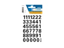 Herma Stickers Nummer-Etiketten 0 - 9, 1.5 cm, Schwarz