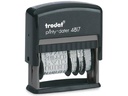 Trodat Wort- und Datumsstempel Printy 4817 Italienisch