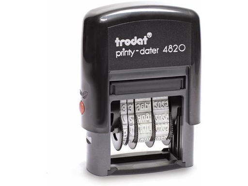 [90259393 1408187] Trodat Wort- und Datumsstempel Printy-Dater 4820 4 x 26 mm, Fr.