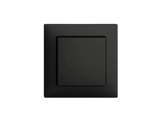 [90259413 1414589] Feller EDIZIOdue Schalter Abdeckset, Schwarz