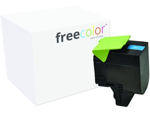 [90259416 1400424] Freecolor Toner Lexmark 70C2H00 Cyan