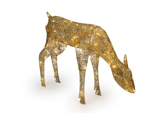 [90259533 1363578] STT LED-Figur Rentier Freya, 78 cm, Gold