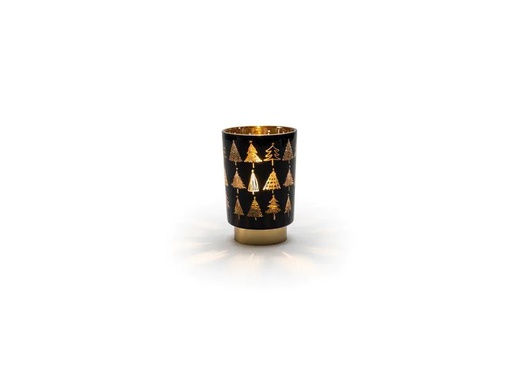 [90259554 1363564] STT Laterne, Baum, S, 15 cm, Schwarz