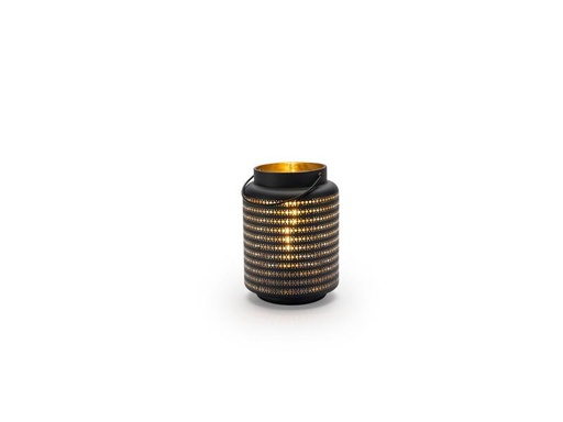 [90259572 1363565] STT Laterne Cozy, S, 16.7 cm, Schwarz