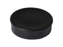 Berec Haftmagnet Ø 30 mm, 10 Stück, Schwarz