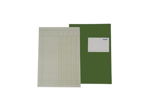 [90259719 1399578] Simplex Durchschreibebuch 4 Kolonnen, 80 Blatt, Statistikbuch