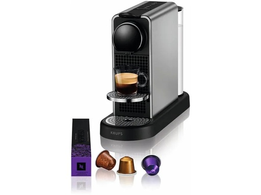 [90259722 1452593] Krups Kaffeemaschine Nespresso CitiZ Platinum Schwarz/Titanium