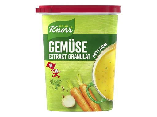 [90259777 1450065] Knorr Gemüse Extrakt Bouillon Granulat fettarm 250 g