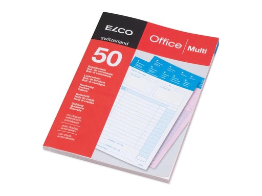 [90260027 1408158] ELCO Durchschreibeblock Multi A5