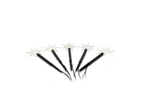 [90045144 1030051] Konstsmide LED-Stern 24 cm, 5er Set