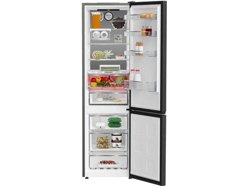 [90260065 1434033] Beko Kühl-Gefrierkombination KG540 Anthrazit, Rechts, Wechselbar