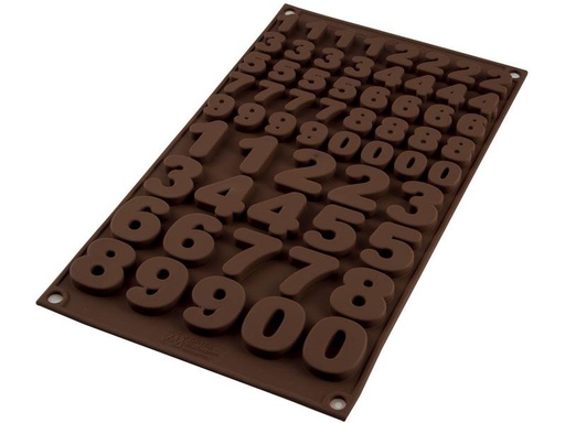 [90260088 1451168] Silikomart Pralinenform Zahlen