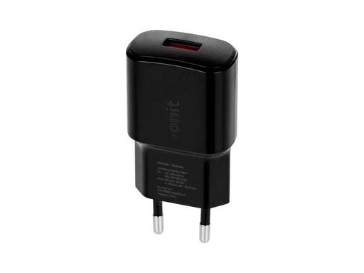 [90260147 1359288] onit USB-A-Wandladegerät QC3.0 18 W Schwarz