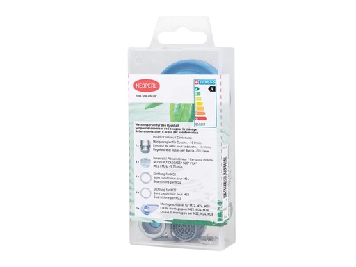 [90260338 1458259] NEOPERL Wassersparset Cascade SLC AC 14-teilig, M22 / M24