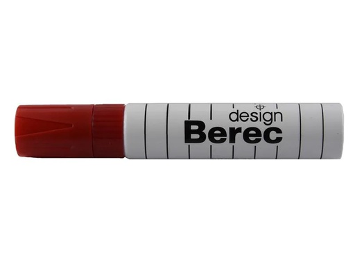 [90260373 1456733] Berec Whiteboard-Marker Jumbo 10 Stück, Rot