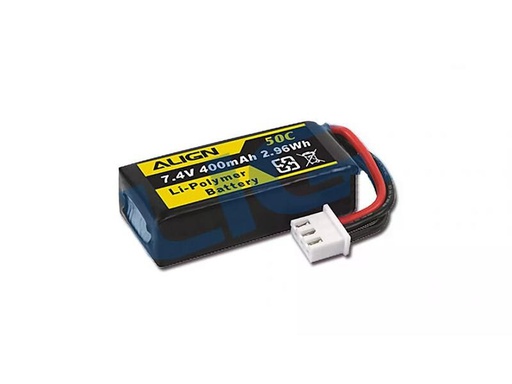 [90260455 1451331] ALIGN RC-Akku LiPo 400 mAh 7.4 V 50C für T-Rex T15