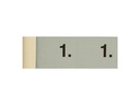 Simplex Notizzettel Garderobenblöcke 1-100, Blau
