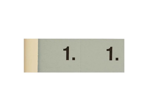 [90260963 1399538] Simplex Notizzettel Garderobenblöcke 1-100, Blau