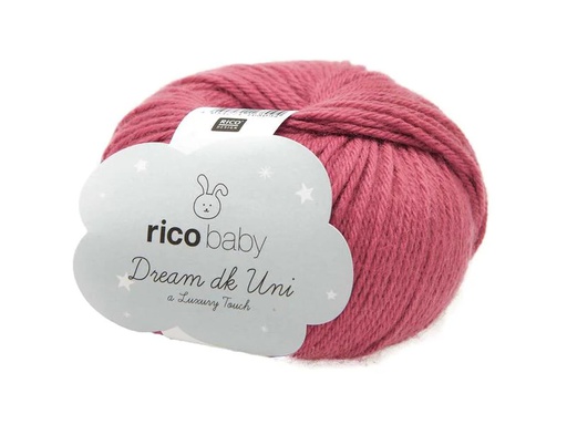 [90260968 1278678] Rico Design Wolle Baby Dream Uni DK 50 gr, Bordeaux