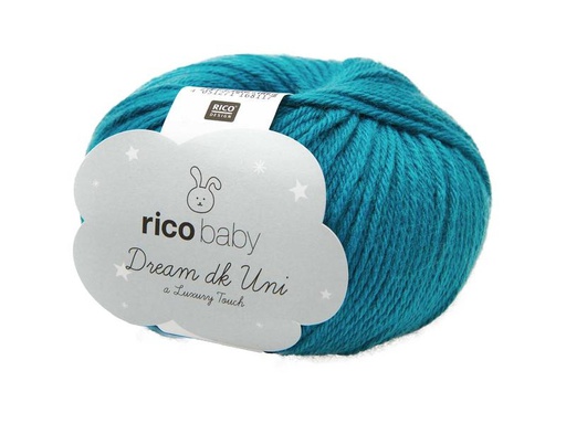 [90260972 1278676] Rico Design Wolle Baby Dream Uni DK 50 gr, Petrol