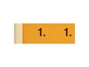 Simplex Notizzettel Garderobenblöcke 1-100, Orange