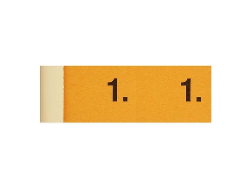 [90260975 1399537] Simplex Notizzettel Garderobenblöcke 1-100, Orange